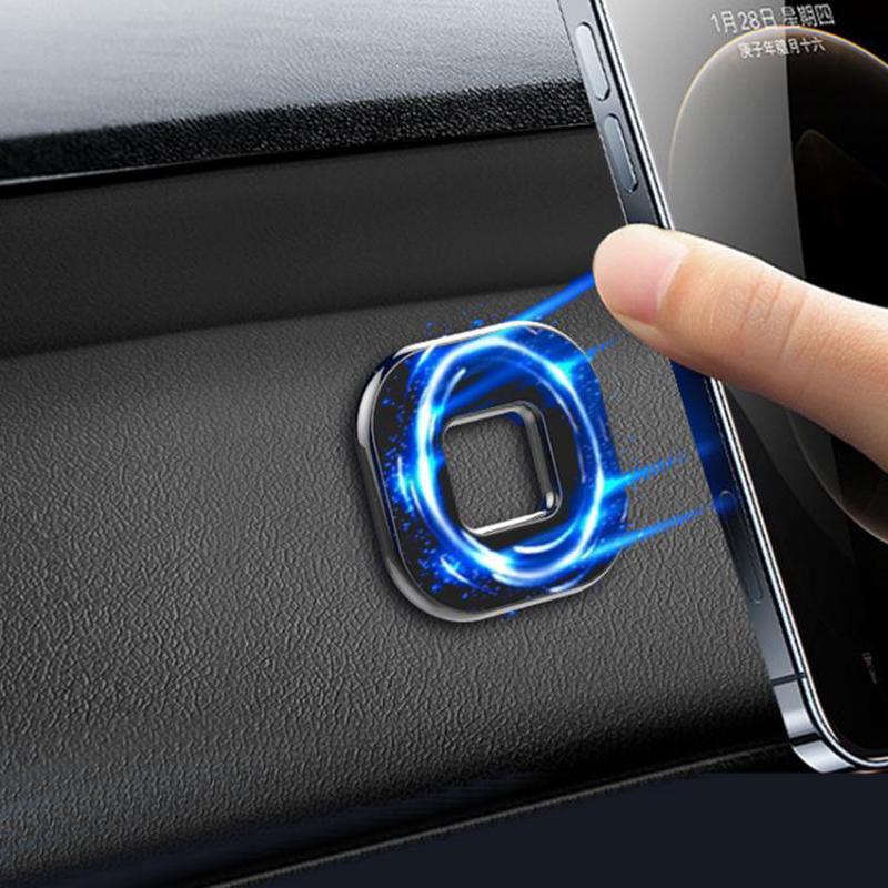 Magnetic Car Air Vent Metal Phone Holder, Specification: Q52 Square