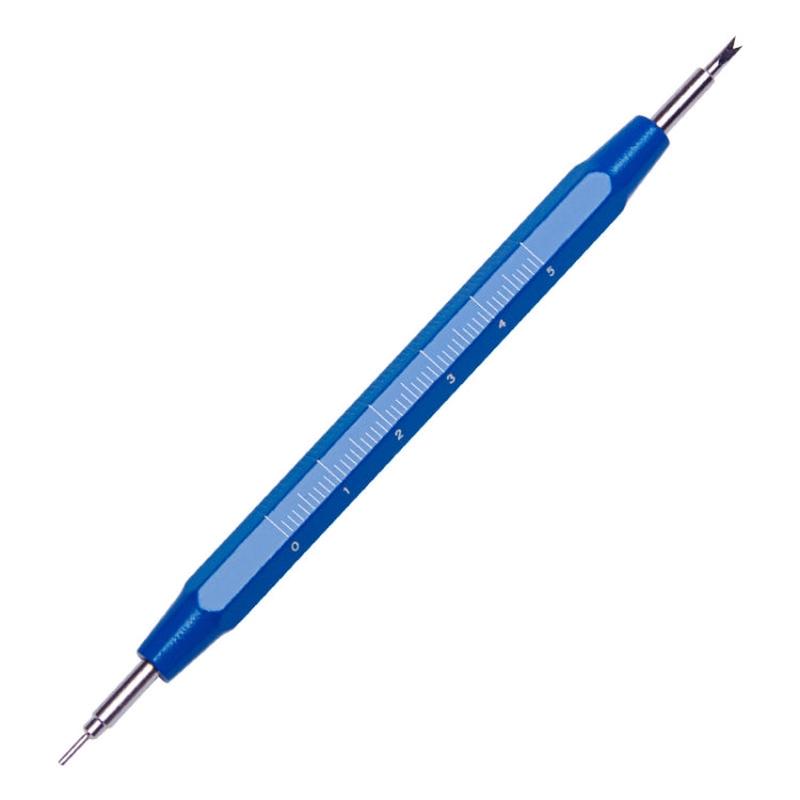 With Scale Watch Repair Tool Ear Batch Replacement Watch Strap Tool Blue