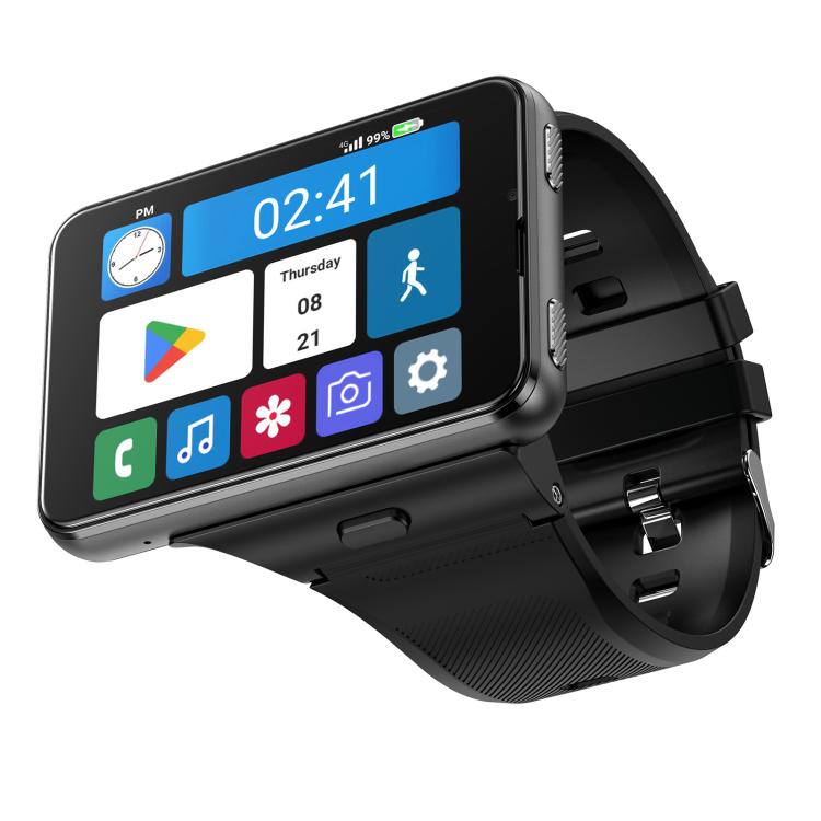S999 2.88 inch TFT Screen 4G Smart Watch, Android 11 4GB+64GB(Black)
