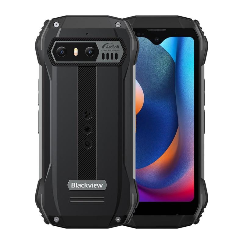 Blackview N6000SE, IP68/IP69K/MIL-STD-810H, 4GB+128GB, 4.3 inch Android 13 MediaTek MT8788 Octa Core, Network: 4G, OTG, NFC (Black)